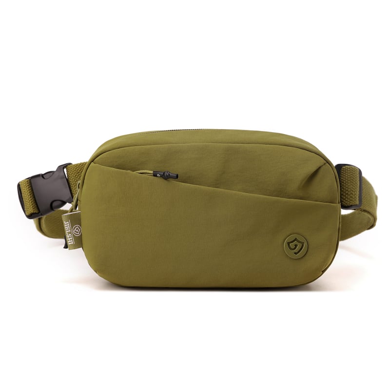 Geantă Jelans urban crossbody, din Oxford, închidere cu fermoar, căptușeală din poliester, buzunar ascuns cu fermoar