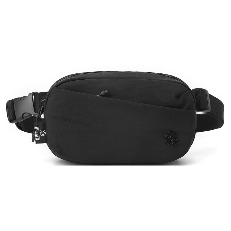 Geantă Jelans urban crossbody, din Oxford, închidere cu fermoar, căptușeală din poliester, buzunar ascuns cu fermoar