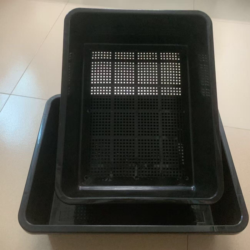 Кутия за котешки пясък, полузатворена, двуслойна, пластмасова, включена лопатка