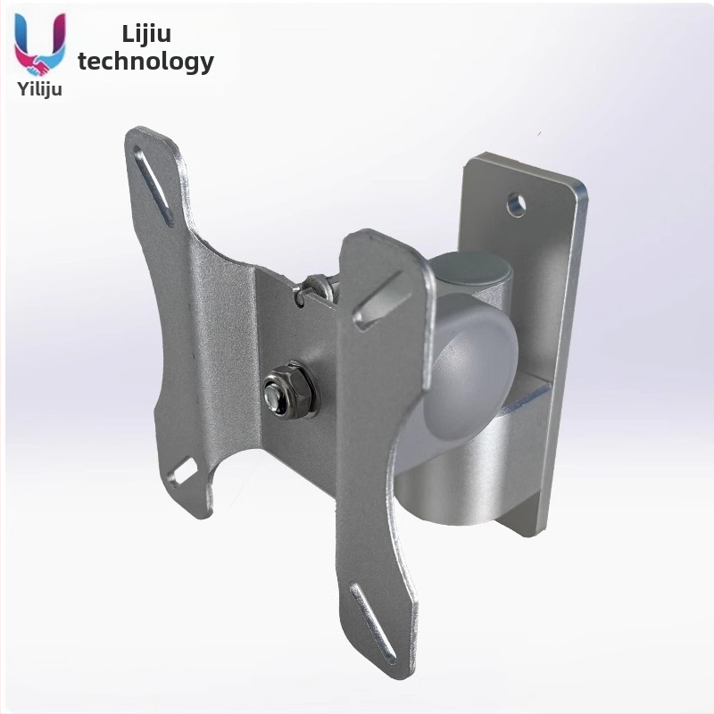 Industrijski integrirani držač zaslona i tipkovnice za 27-inčne monitore, aluminijska legura, rotirajući zidni nosač, nosivost 18 kg, model Lj-ba40