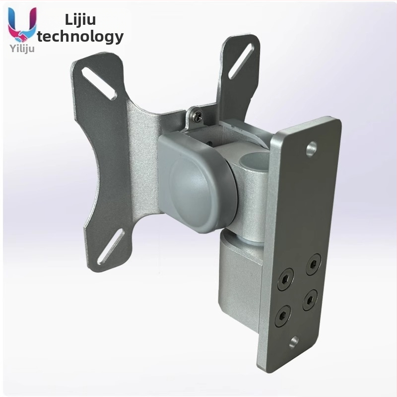 Industrijski integrirani držač zaslona i tipkovnice za 27-inčne monitore, aluminijska legura, rotirajući zidni nosač, nosivost 18 kg, model Lj-ba40