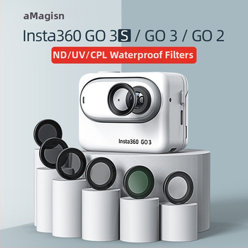 Amagisn vodovzdorný ochranný filter pre objektív pre Insta360 GO3/GO3S/GO2 (Značka: Amagisn, Model: go3 filter, Kompatibilné modely: Go3s/3/2, Servis po predaji: tri záruky)