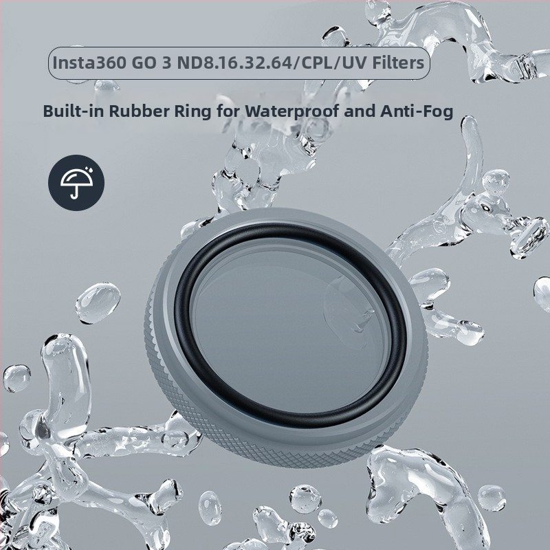 Amagisn vodovzdorný ochranný filter pre objektív pre Insta360 GO3/GO3S/GO2 (Značka: Amagisn, Model: go3 filter, Kompatibilné modely: Go3s/3/2, Servis po predaji: tri záruky)
