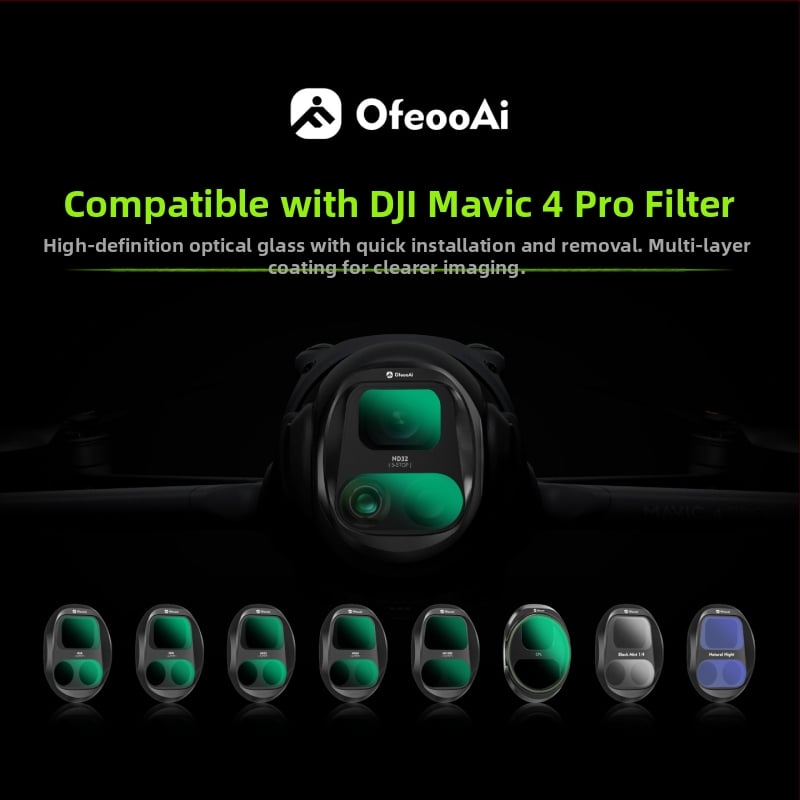 Ofeooai polarizáló ND CPL UV szűrő DJI Mavic 4 Pro-hoz