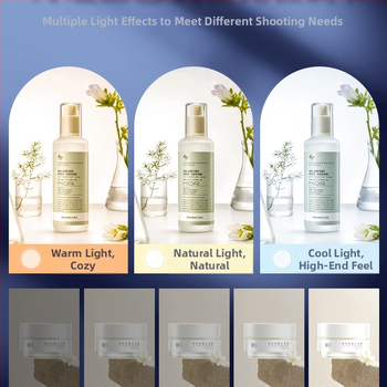 Štúdiová svetelná krabica, skladací dizajn, s panelom na pozadie pre fotografovanie šperkov