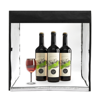 Huishot Mini Studijski Softbox Set s Lychee Uzorkom Reflektirajuća Tkanina, Najlon, Oxford, Vodootporna Tkanina i PVC Pozadina