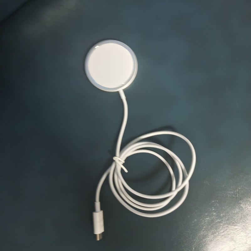 Безжично магнитно зарядно, Qi-съвместимо, магнитно захващане, изход 1W, преносимо зарядно за телефон