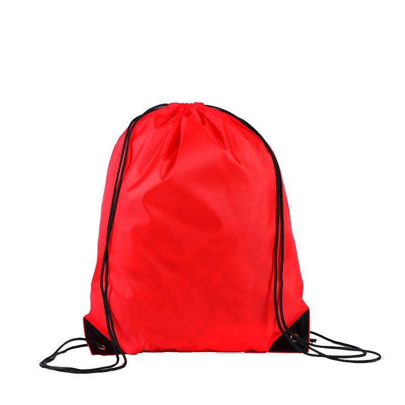 Sportski ruksak sa vezicama, mali ruksak za trening s otiskom logotipa, vodootporan