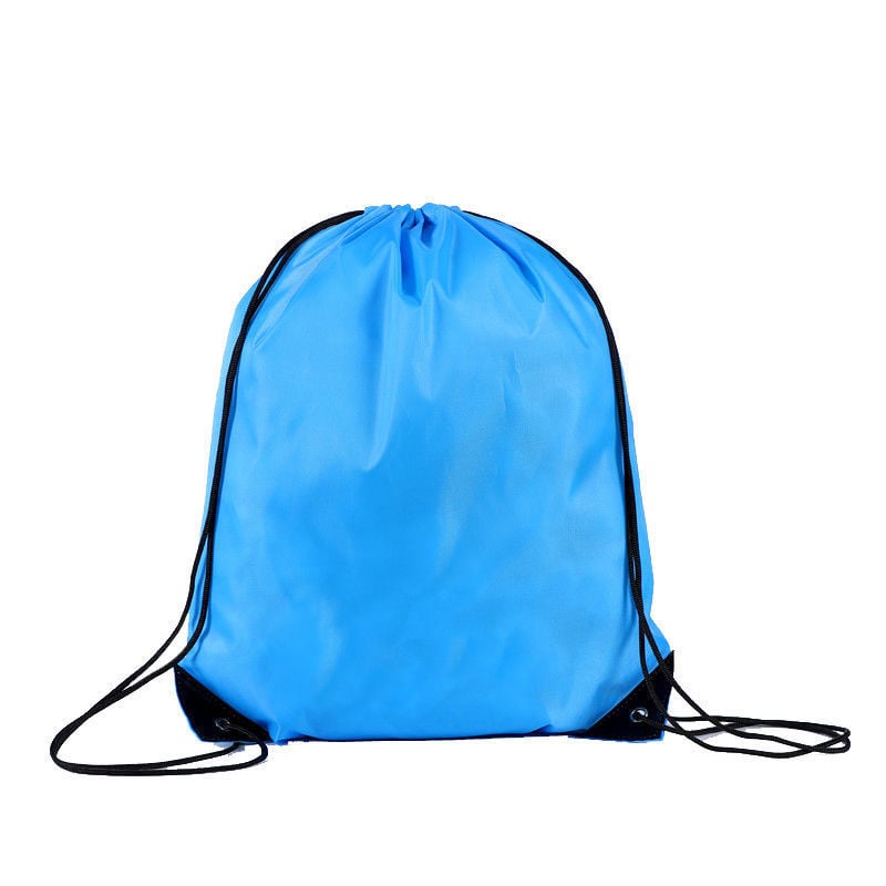 Sportski ruksak sa vezicama, mali ruksak za trening s otiskom logotipa, vodootporan