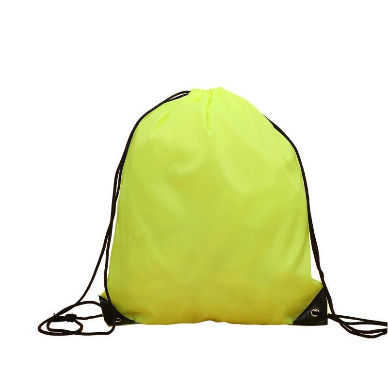 Sportski ruksak sa vezicama, mali ruksak za trening s otiskom logotipa, vodootporan