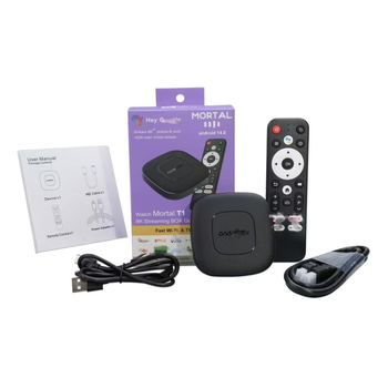 Roku Android TV kastīte ar 4K izšķirtspēju, 2GB RAM, procesors H31X/905/321X, HDMI