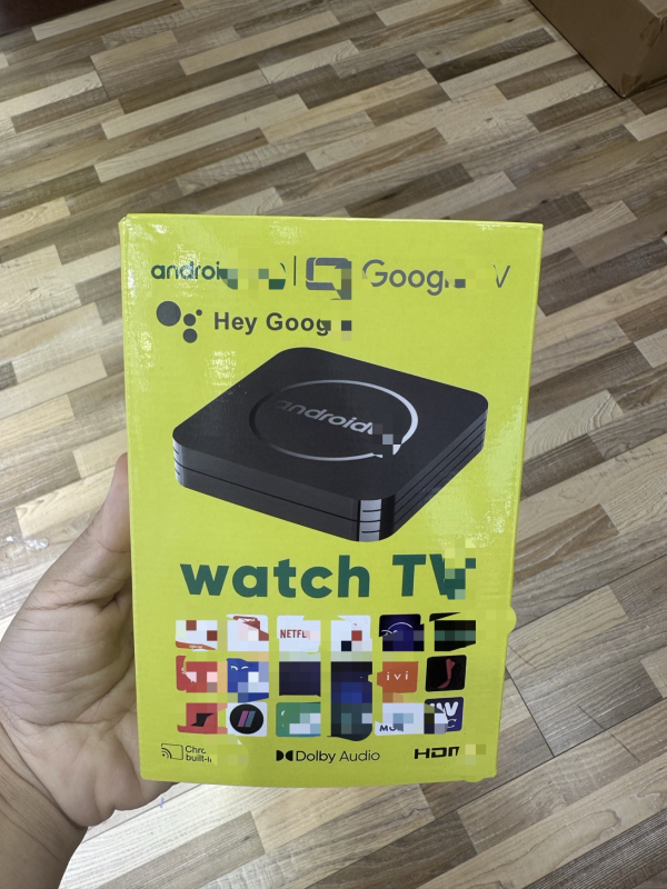 Roku Android TV kastīte ar 4K izšķirtspēju, 2GB RAM, procesors H31X/905/321X, HDMI