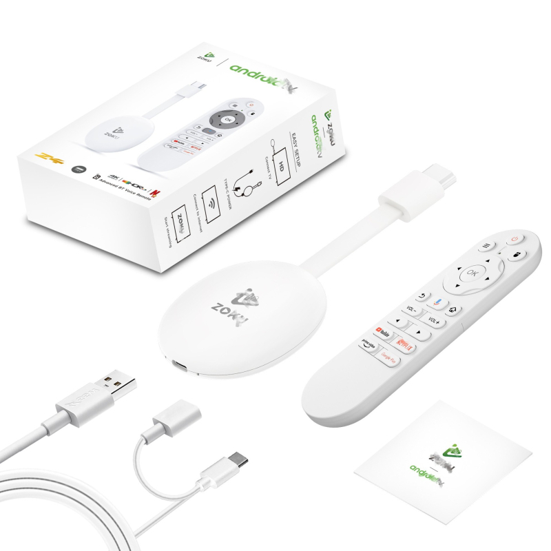 Roku Android TV kastīte ar 4K izšķirtspēju, 2GB RAM, procesors H31X/905/321X, HDMI