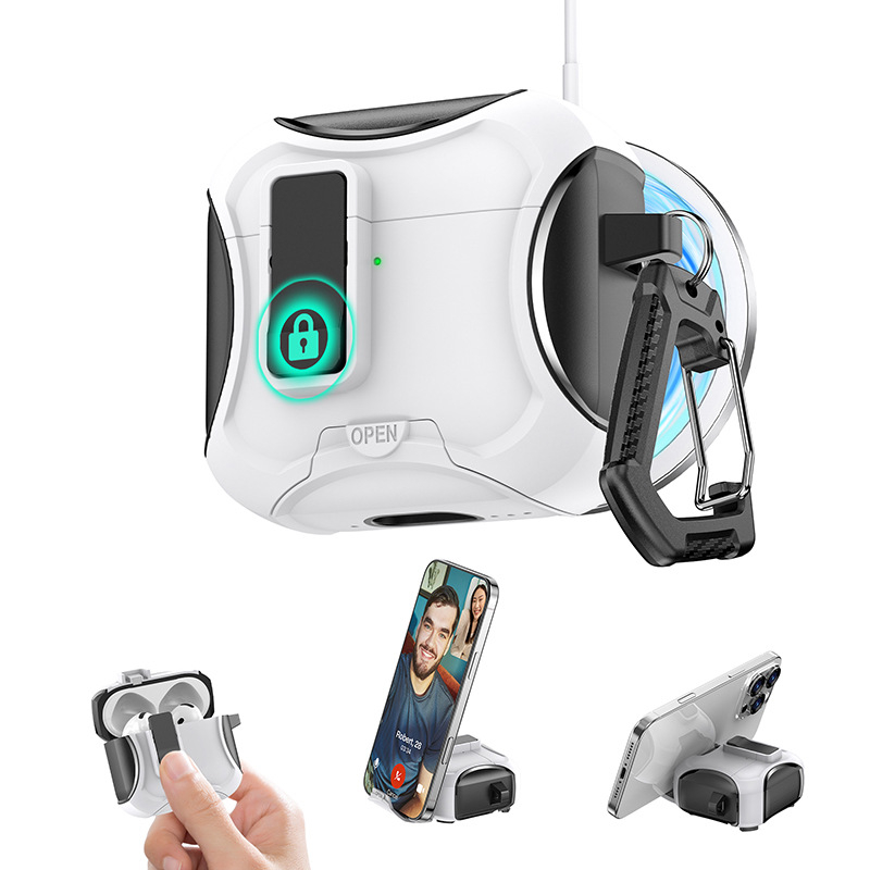Pro3 magnetski držač uz zaštitnu futrolu za AirPods 4 i AirPods Pro 2
