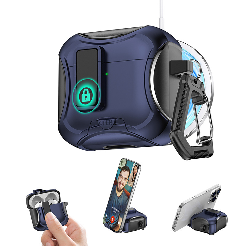 Pro3 magnetski držač uz zaštitnu futrolu za AirPods 4 i AirPods Pro 2