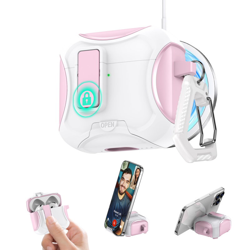 Pro3 magnetski držač uz zaštitnu futrolu za AirPods 4 i AirPods Pro 2