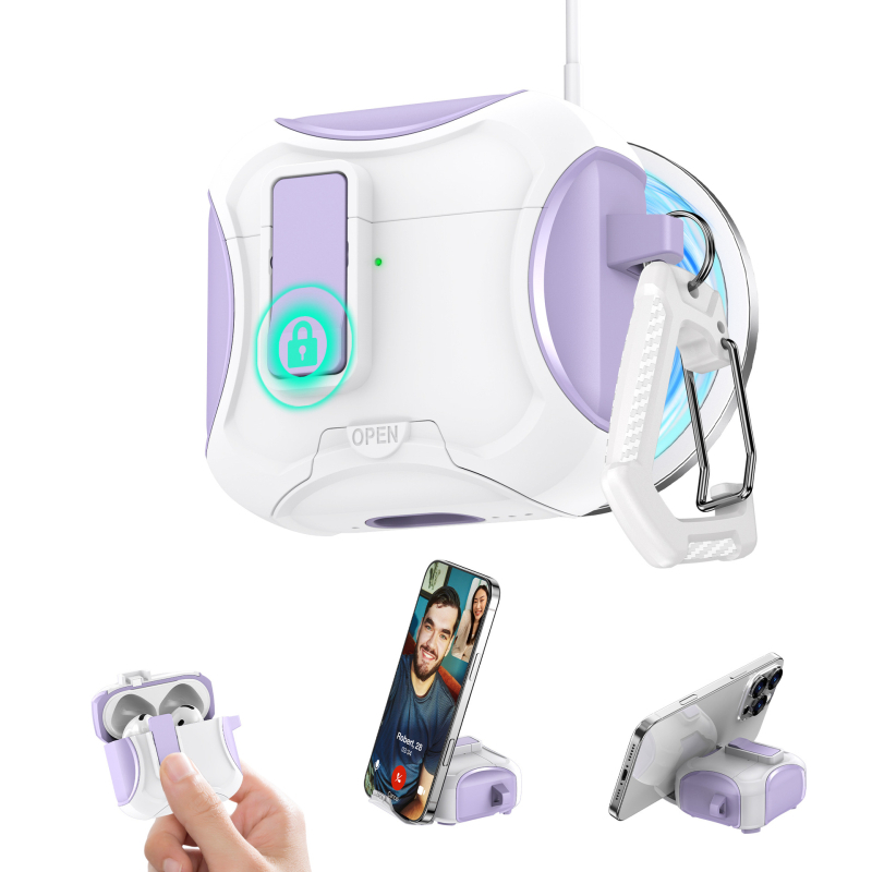 Pro3 magnetski držač uz zaštitnu futrolu za AirPods 4 i AirPods Pro 2