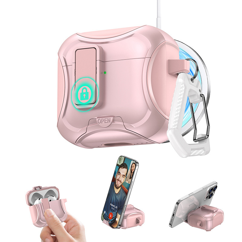 Pro3 magnetski držač uz zaštitnu futrolu za AirPods 4 i AirPods Pro 2