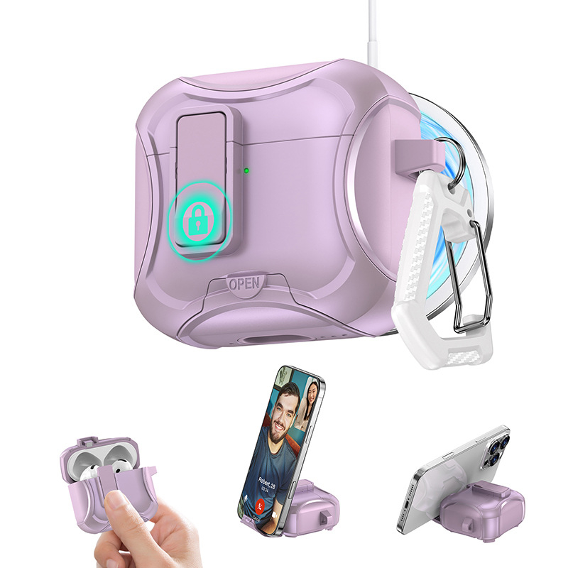 Pro3 magnetski držač uz zaštitnu futrolu za AirPods 4 i AirPods Pro 2