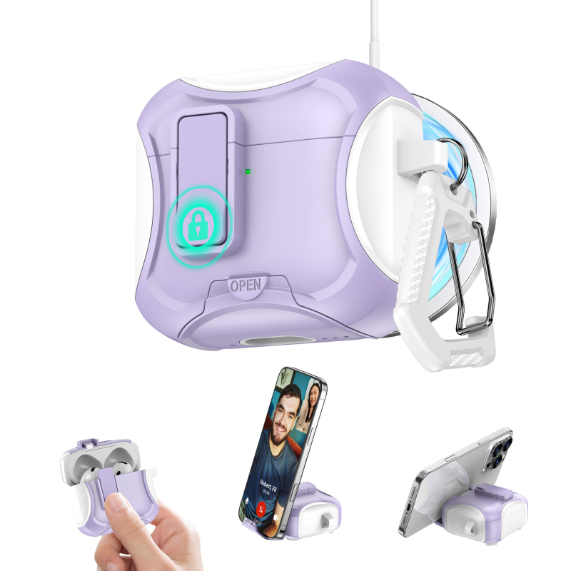 Pro3 magnetski držač uz zaštitnu futrolu za AirPods 4 i AirPods Pro 2