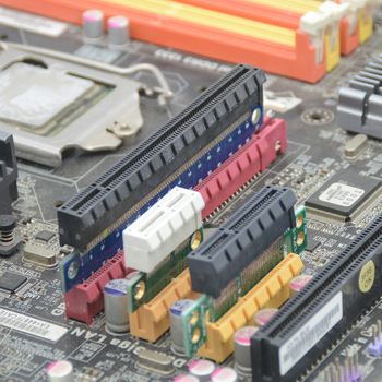 PCIe upravljačka karta za PCIe utore x1/x4/x8/x16 – lijevi adapter za matičnu ploču, bakreno jezgro, model 01