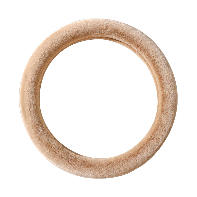 Κάλυμμα τιμονιού από τεχνητή γούνα, universal για τον χειμώνα, απλό στυλ, Cool Car Jun, συμβατό με τα περισσότερα αυτοκίνητα, εγκατάσταση: γενική