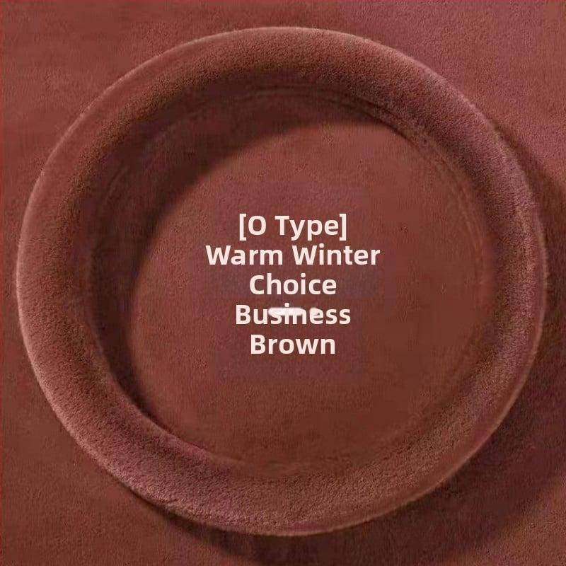 Κάλυμμα τιμονιού από τεχνητή γούνα, universal για τον χειμώνα, απλό στυλ, Cool Car Jun, συμβατό με τα περισσότερα αυτοκίνητα, εγκατάσταση: γενική