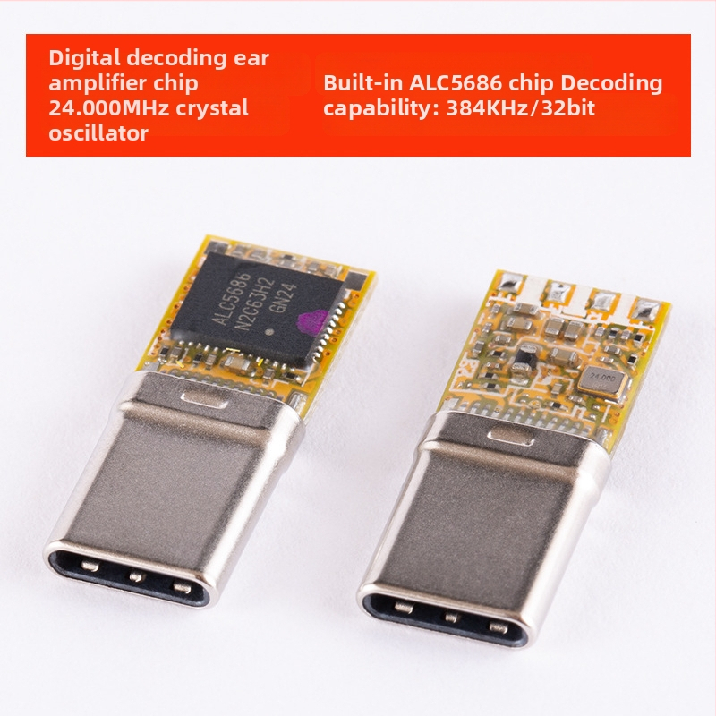 USB hangdekóder Bartok Y01, Type-C portokkal kompatibilis