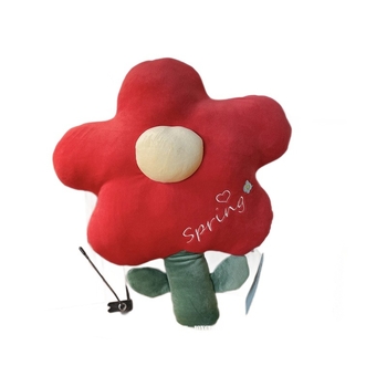 Tulp lilleplüüsnukk - kristalliselt pehme plüüs, taimne stiil, täidis PP puuvill, bränd Cute Pine, litsentsitud privaatne bränd, vanus 7–14 aastat