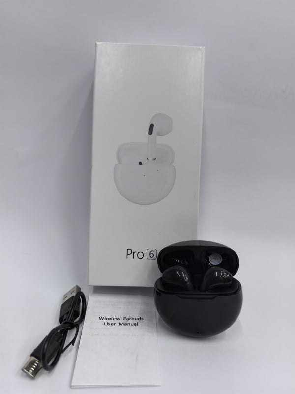 Pro6 Vezeték nélküli Bluetooth fülhallgató – illeszkedő, sztereó, lélegző fény, Bluetooth 5.0, 5 m hatótávolság, üzemidő akár 4 óra