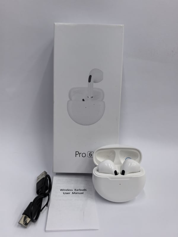 Pro6 Vezeték nélküli Bluetooth fülhallgató – illeszkedő, sztereó, lélegző fény, Bluetooth 5.0, 5 m hatótávolság, üzemidő akár 4 óra