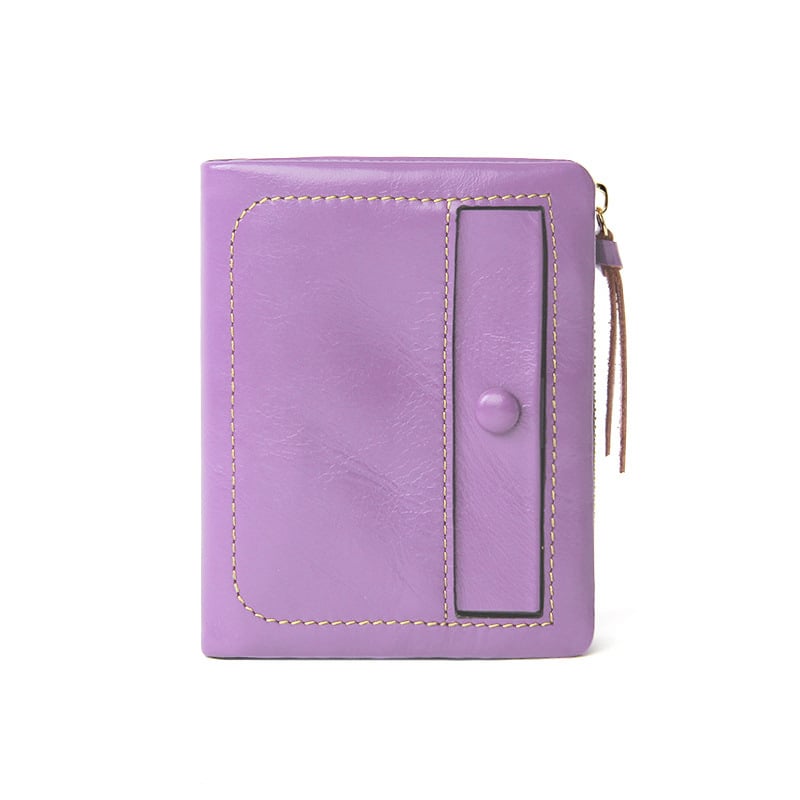 Igazi bőrből készült rövid pénztárca, első réteg marhabőrből, függőleges kártyatartó és érmés zseb