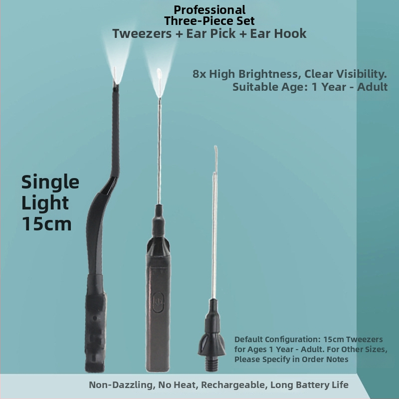 Gaismas auss tīrīšanas instruments — profesionāls instruments, zīmols Excellent Doctor