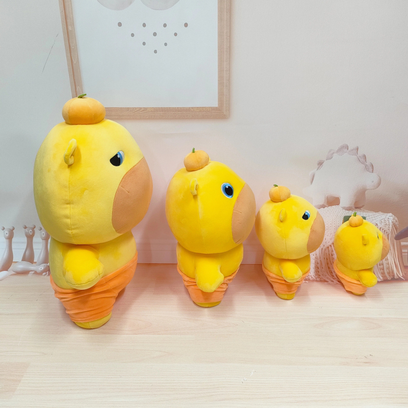 Autentikus Capybara Lulu plüssjáték – kényelem és társaság, ajándék gyerekeknek