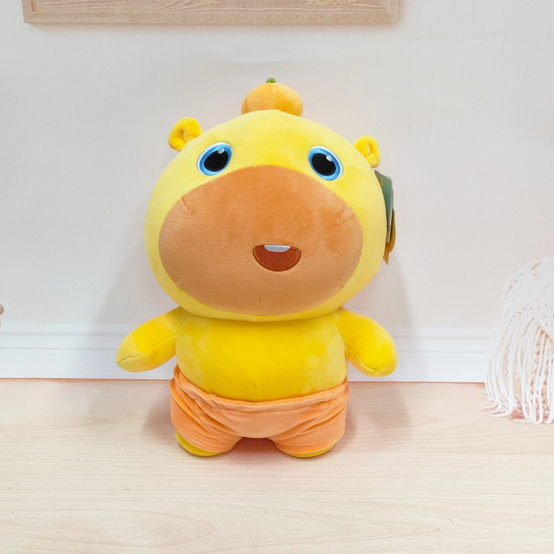 Autentikus Capybara Lulu plüssjáték – kényelem és társaság, ajándék gyerekeknek