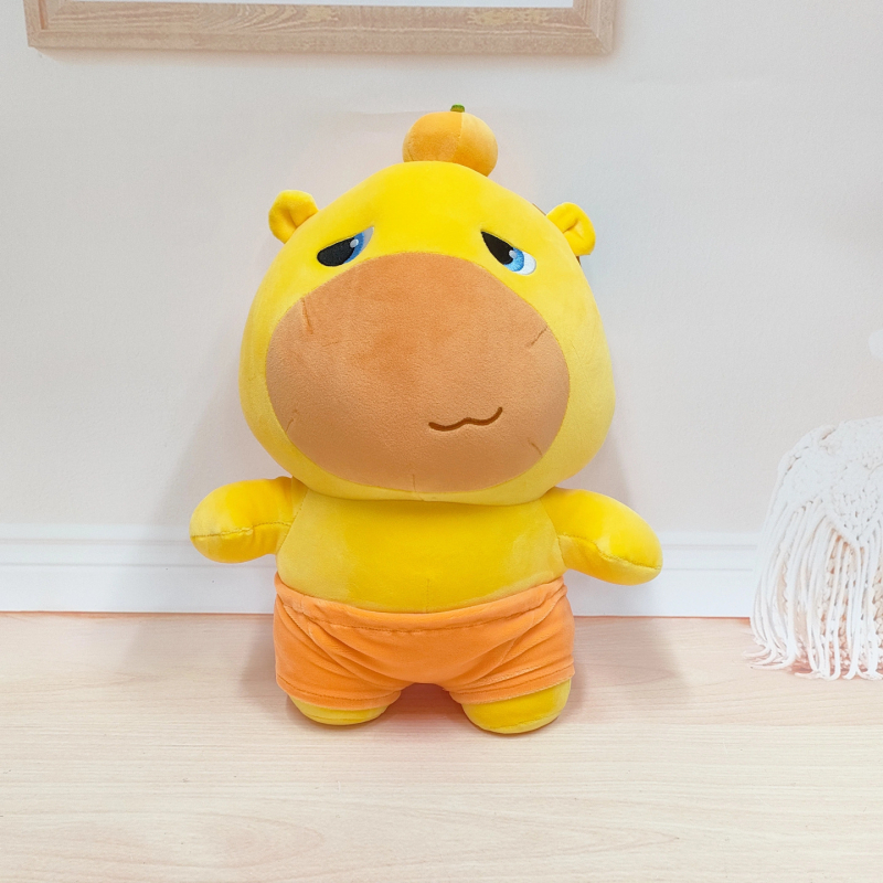 Autentikus Capybara Lulu plüssjáték – kényelem és társaság, ajándék gyerekeknek