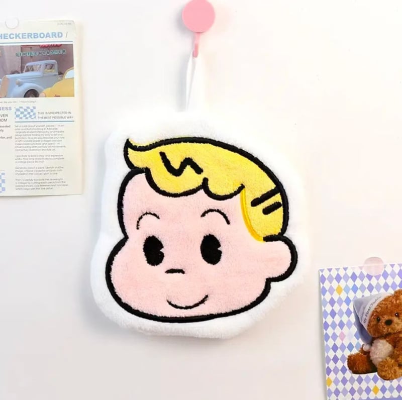 Χειροπετσέτα από Coral Fleece με σχέδιο γάτας, εξαιρετικά απορροφητική, γρήγορο στέγνωμα, 30–50 g, νήμα 120D, κέντημα και ραφή