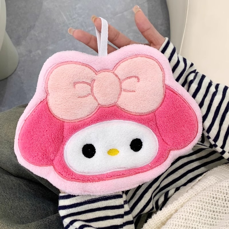 Χειροπετσέτα από Coral Fleece με σχέδιο γάτας, εξαιρετικά απορροφητική, γρήγορο στέγνωμα, 30–50 g, νήμα 120D, κέντημα και ραφή