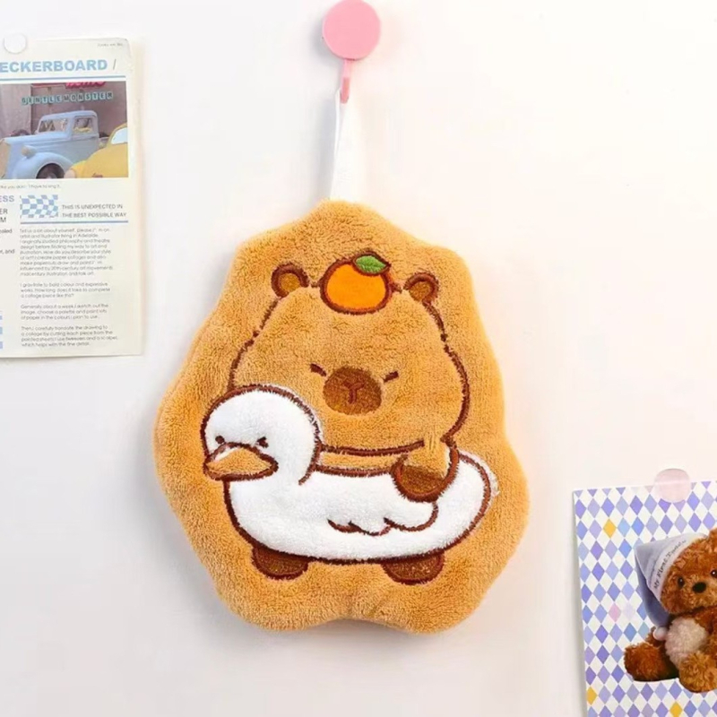 Χειροπετσέτα από Coral Fleece με σχέδιο γάτας, εξαιρετικά απορροφητική, γρήγορο στέγνωμα, 30–50 g, νήμα 120D, κέντημα και ραφή