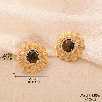 Обеци Kovonchy – листовидна форма, метал; ушни игли от 925 сребро; електропокритие (Ключови характеристики: Kovonchy; форма на листа; ушни игли от 925 сребро; електропокритие)