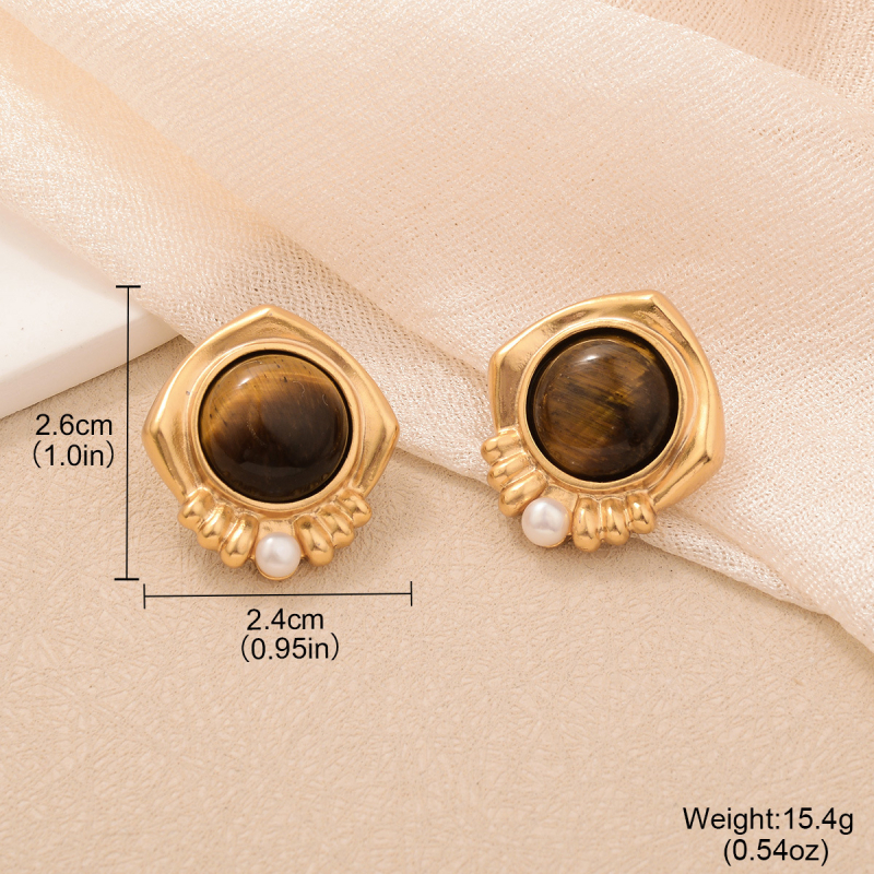 Обеци Kovonchy – листовидна форма, метал; ушни игли от 925 сребро; електропокритие (Ключови характеристики: Kovonchy; форма на листа; ушни игли от 925 сребро; електропокритие)