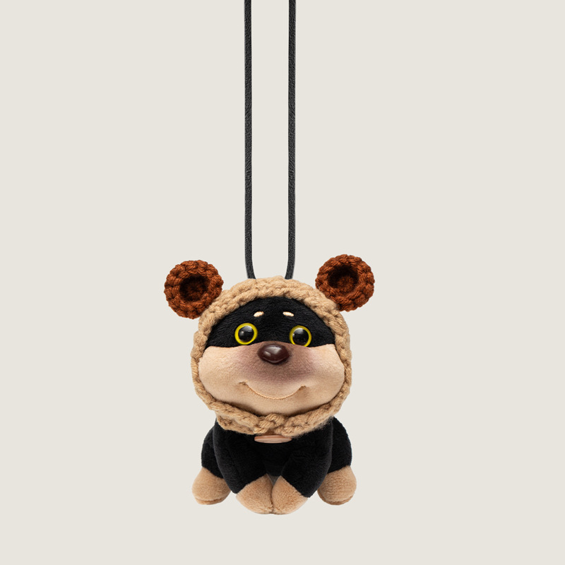 Autó dísz Cat Fairy — plüss figura, rajzfilmszerű stílus, belső dekoráció