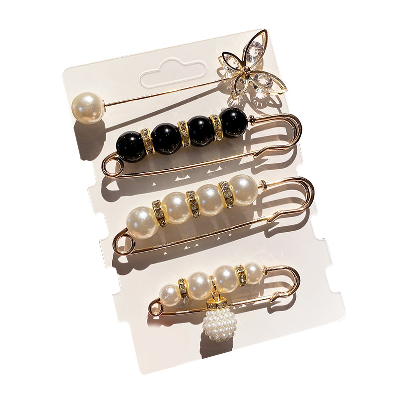 Брошка | Материал: Pearl-proof; Стил: Natural, за жени; Дизайн: Wave; Марка: Xin Miao You