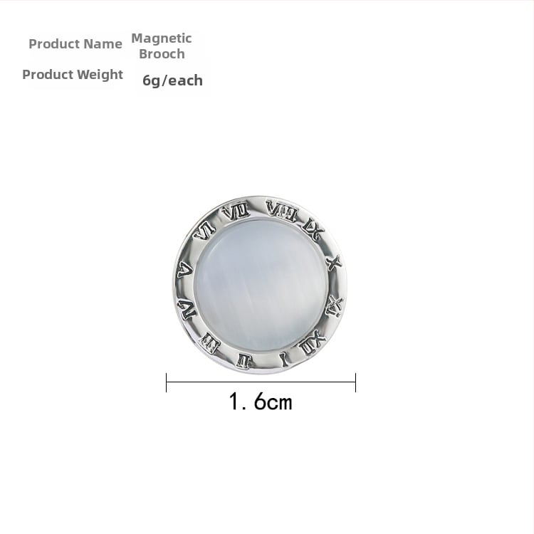 Kaelapaela nips, Korejas stiil, unisex, kroom, elektroplatimine