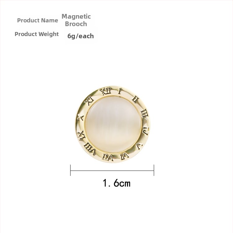 Kaelapaela nips, Korejas stiil, unisex, kroom, elektroplatimine