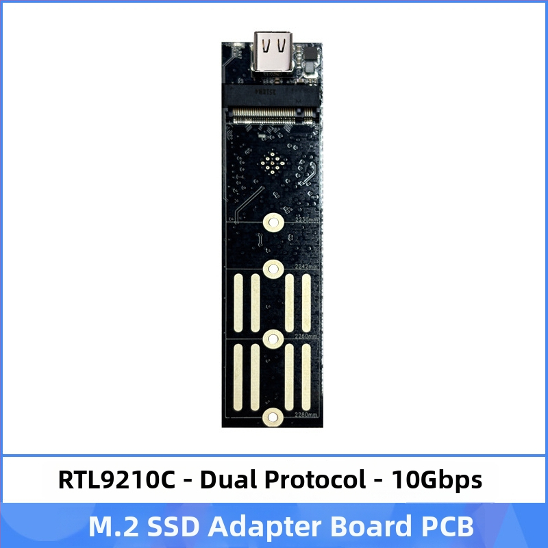 M.2 NVMe väline korpus USB 3.1 Type-C ja PCIe NGFF adapter, NVMe/NGFF-ühilduv, kuni 8TB, andmeedastus kiirus kuni 20Gbps