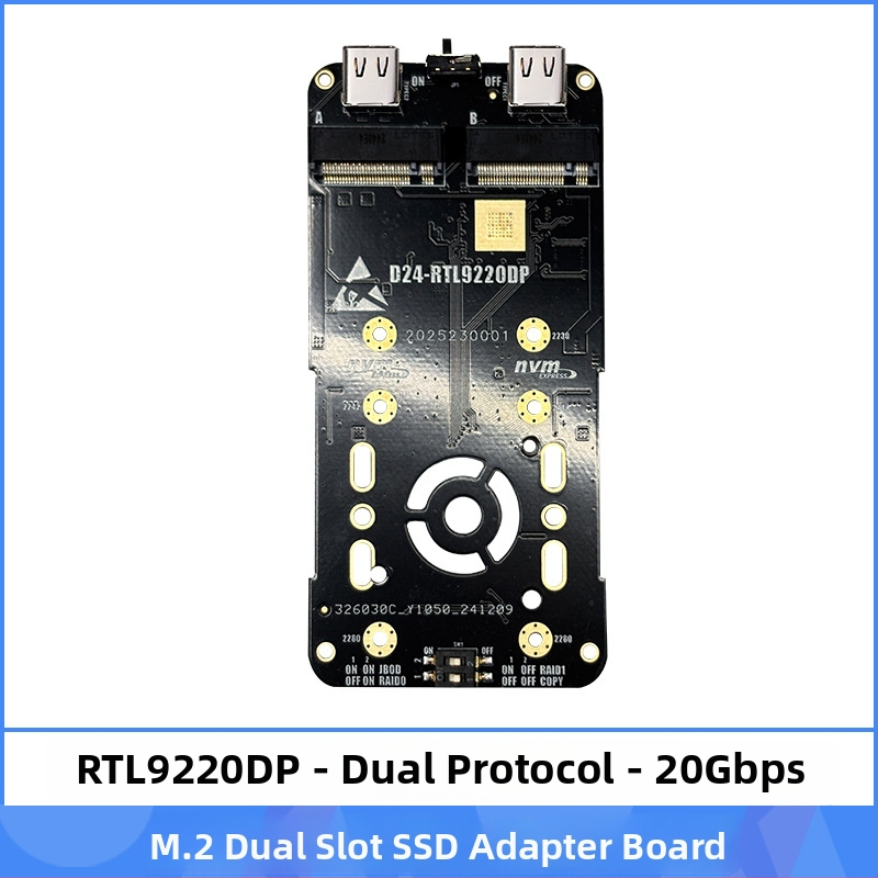 M.2 NVMe väline korpus USB 3.1 Type-C ja PCIe NGFF adapter, NVMe/NGFF-ühilduv, kuni 8TB, andmeedastus kiirus kuni 20Gbps