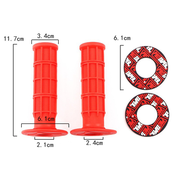 Калъф за ръкохватка на мотоциклет – гума, против приплъзване, износоустойчив, за общи модели, средна дебелина