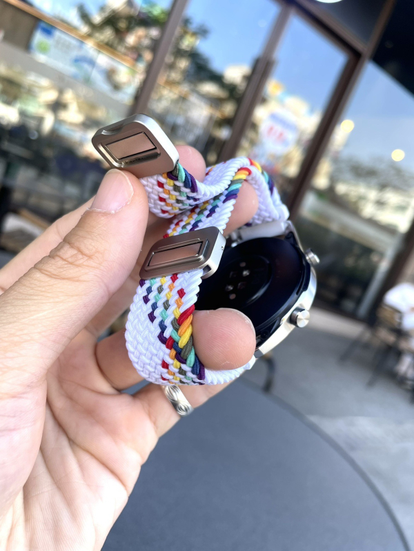 Najlonski elastični pleteni remen za Huawei GT4/GT5 i GT3 Pro Watch4/Watch3 Pro