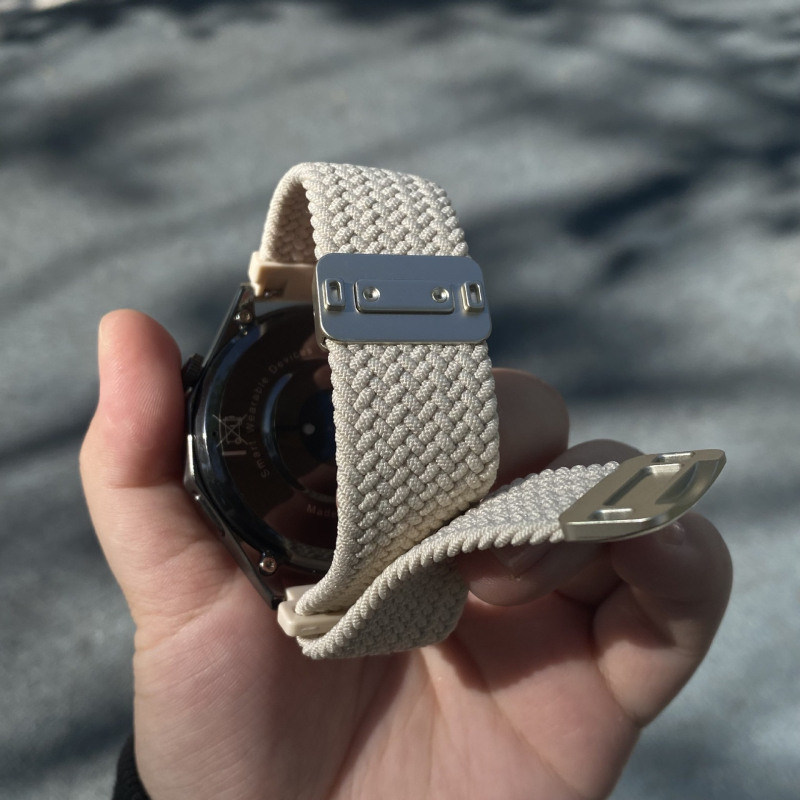Najlonski elastični pleteni remen za Huawei GT4/GT5 i GT3 Pro Watch4/Watch3 Pro